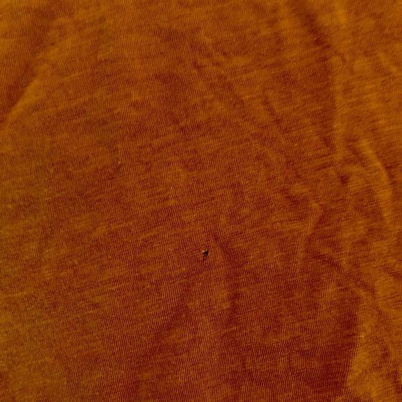 Madewell Whisper Cotton Crewneck Tee in Egyptian Gold - Picture 4 of 4